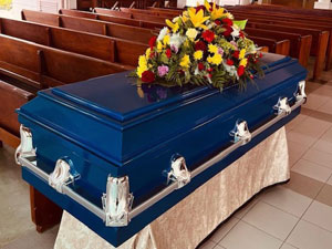 Blue Casket