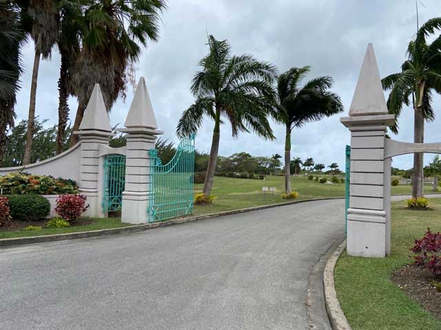 Cemetary entrance