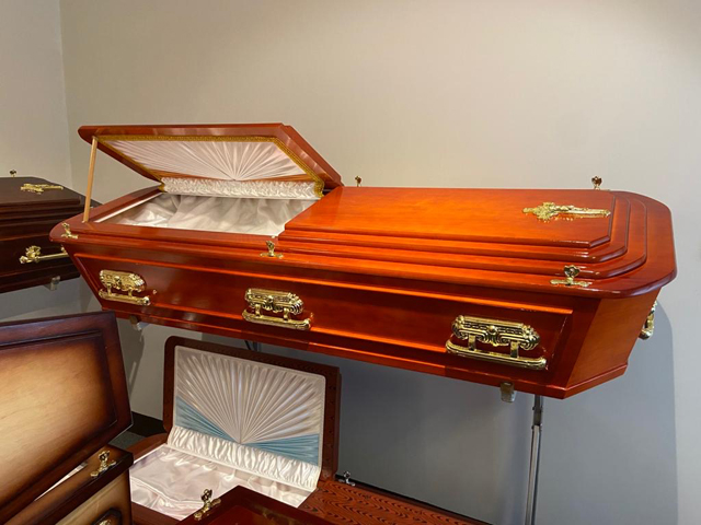 Wooden casket