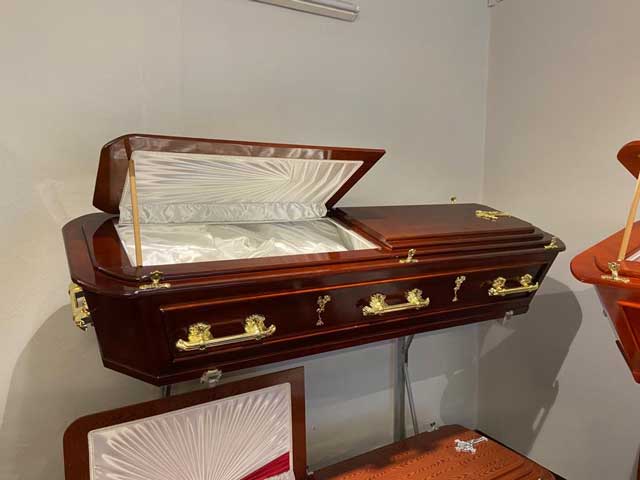 Wooden casket