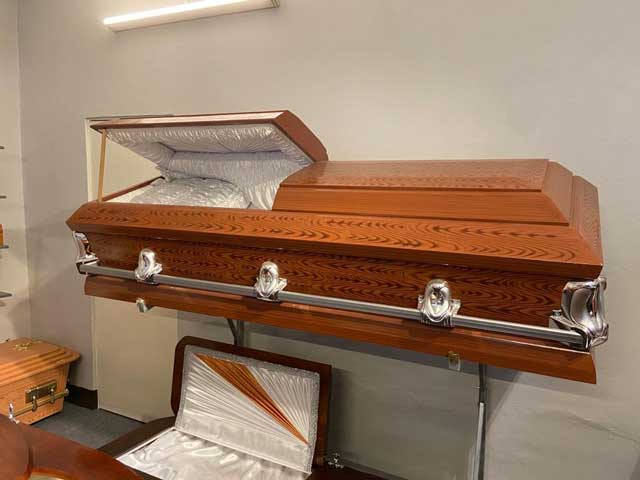 Wooden casket